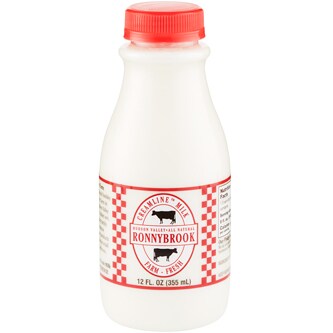 Ronnybrook All Natural Creamline Milk, Plastic Bottle