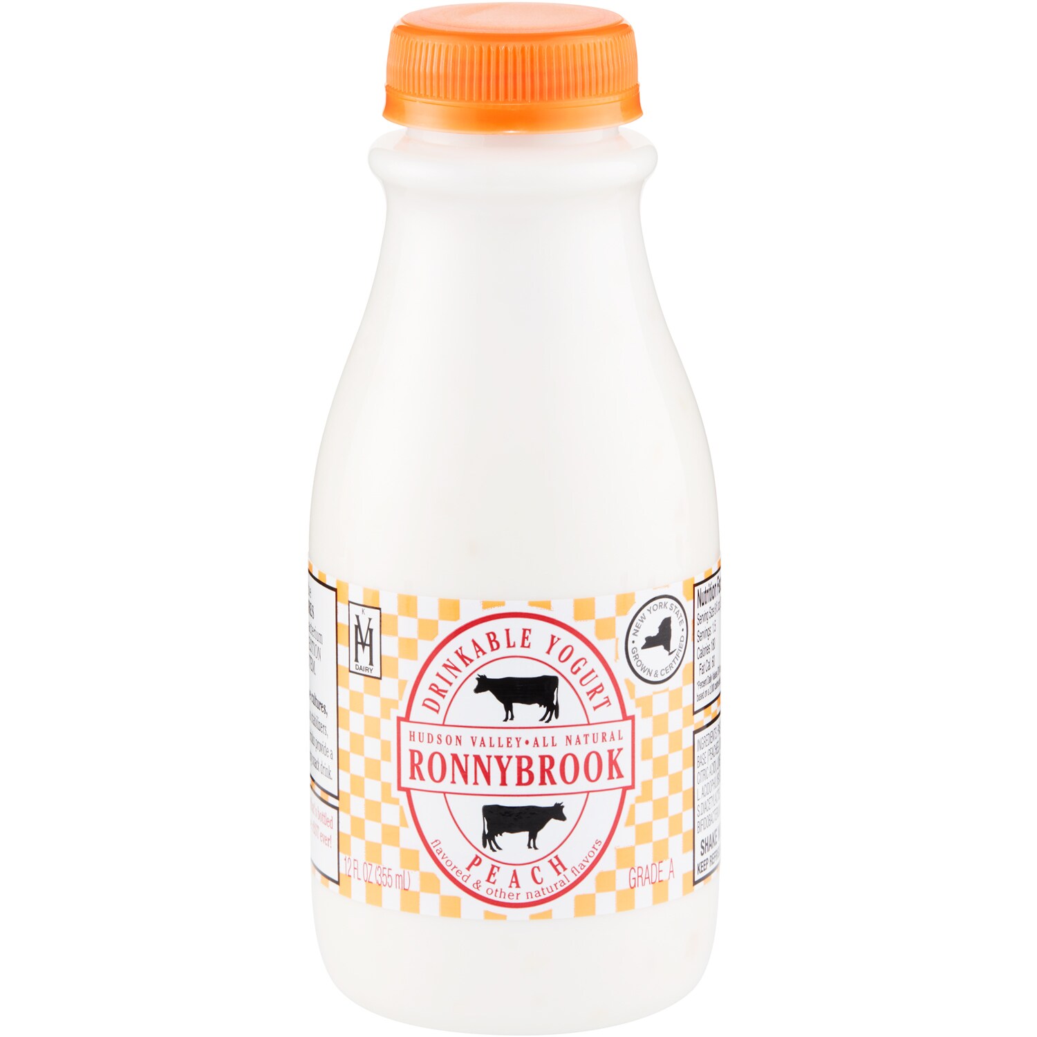 Ronnybrook Yogurt Drink, Peach