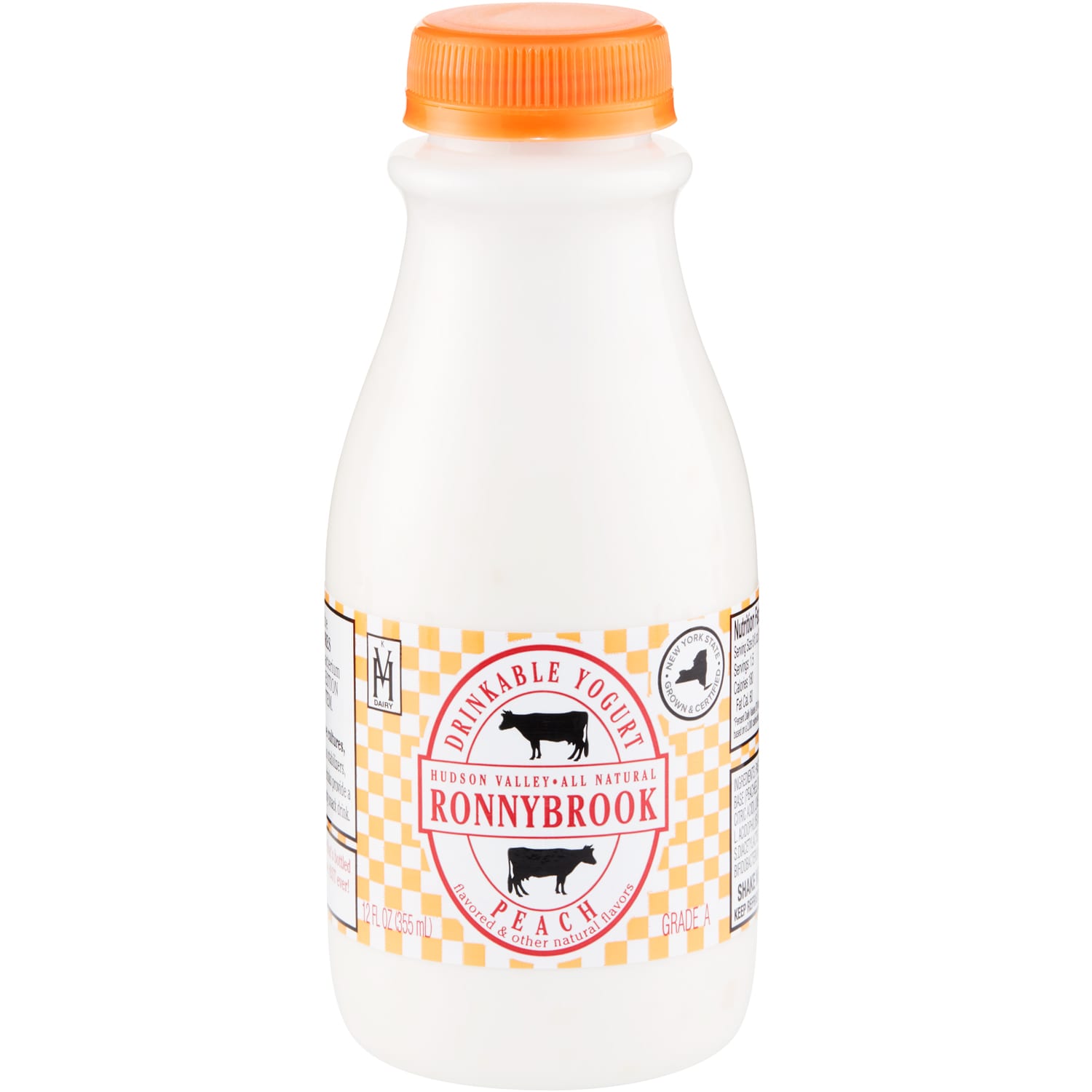 Ronnybrook Yogurt Drink, Peach