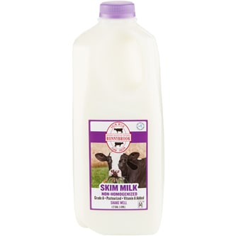 Ronnybrook All-Natural Skim Milk, Plastic Bottle