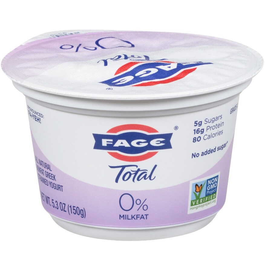 Fage TOTAL 0% Greek Yogurt, Plain