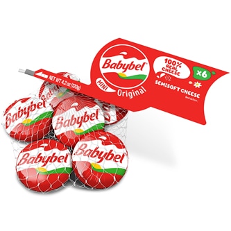 Mini Babybel Snack Cheese, Original