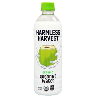 Harmless Harvest Organic Coconut Water, Plastic Bottle