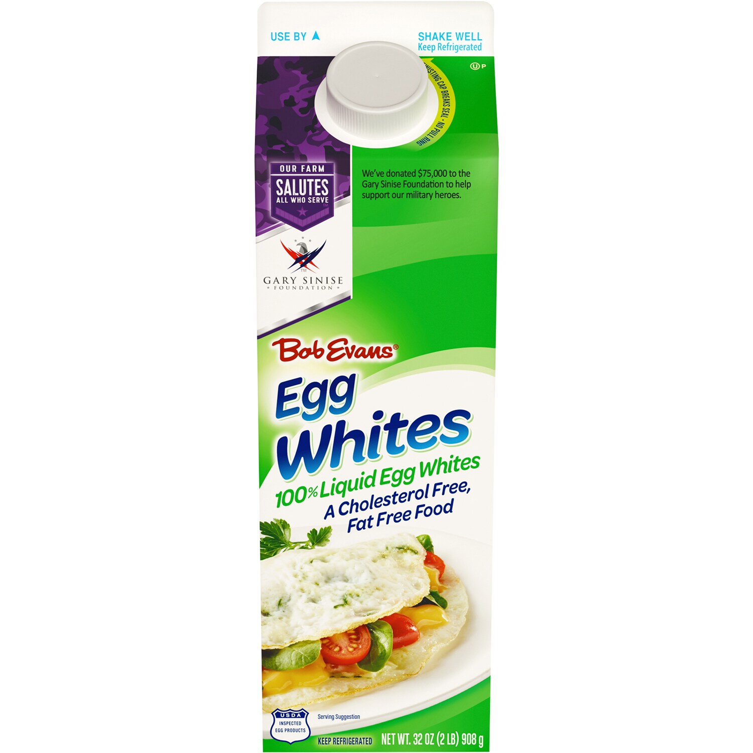 Bob Evans 100 Liquid Egg Whites, 32oz FreshDirect