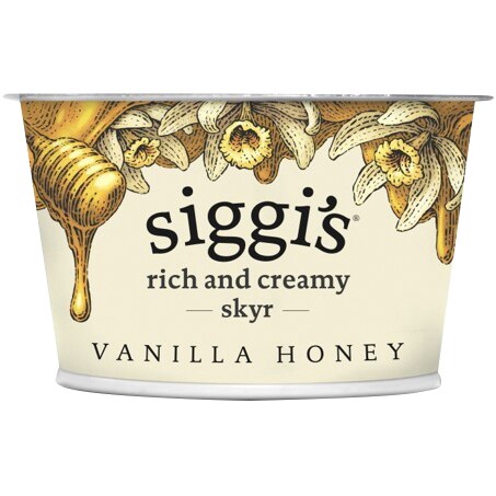 Siggi's Rich and Creamy Skyr Yogurt, Vanilla Honey