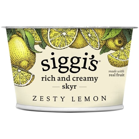 Siggi's Rich and Creamy Skyr Yogurt, Zesty Lemon