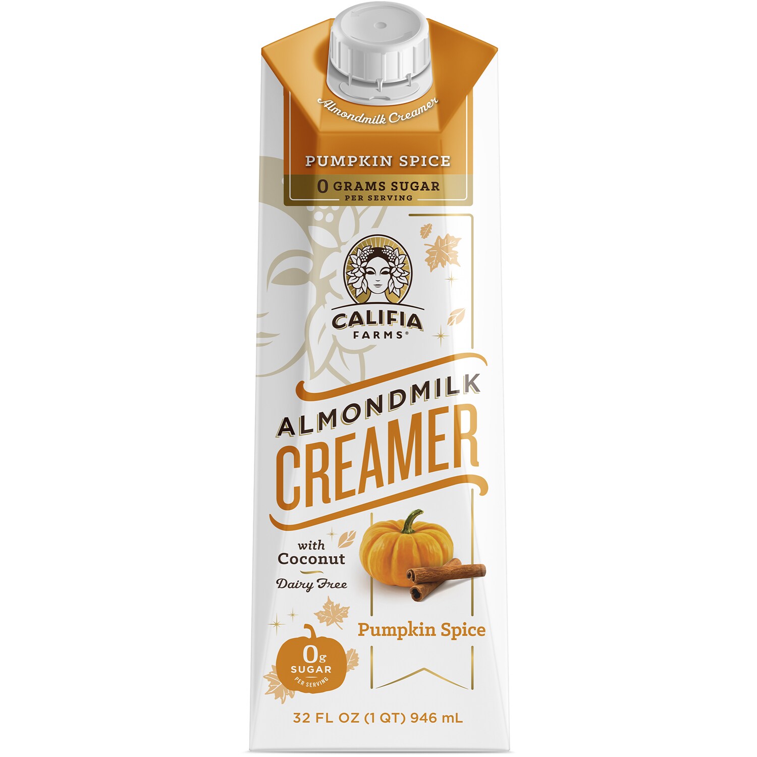 Califia Farms Almondmilk Creamer, Pumpkin Spice