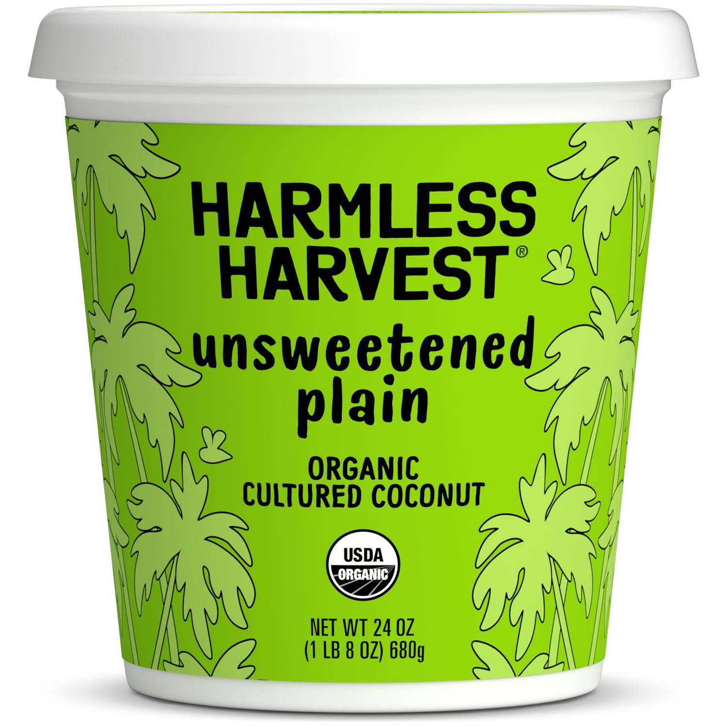 Harmless Harvest Organic Dairy-Free Coconut Yogurt Alternative, Unsweetened Plain