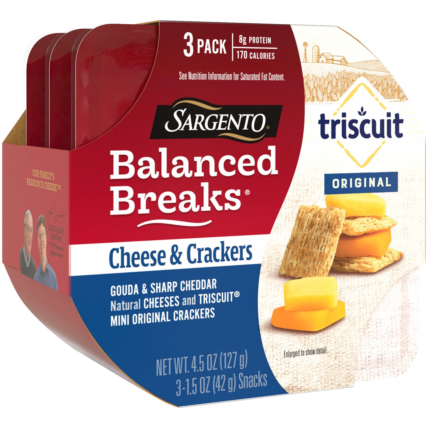 Sargento Balanced Breaks, Gouda & Sharp Cheddar with Mini Triscuits