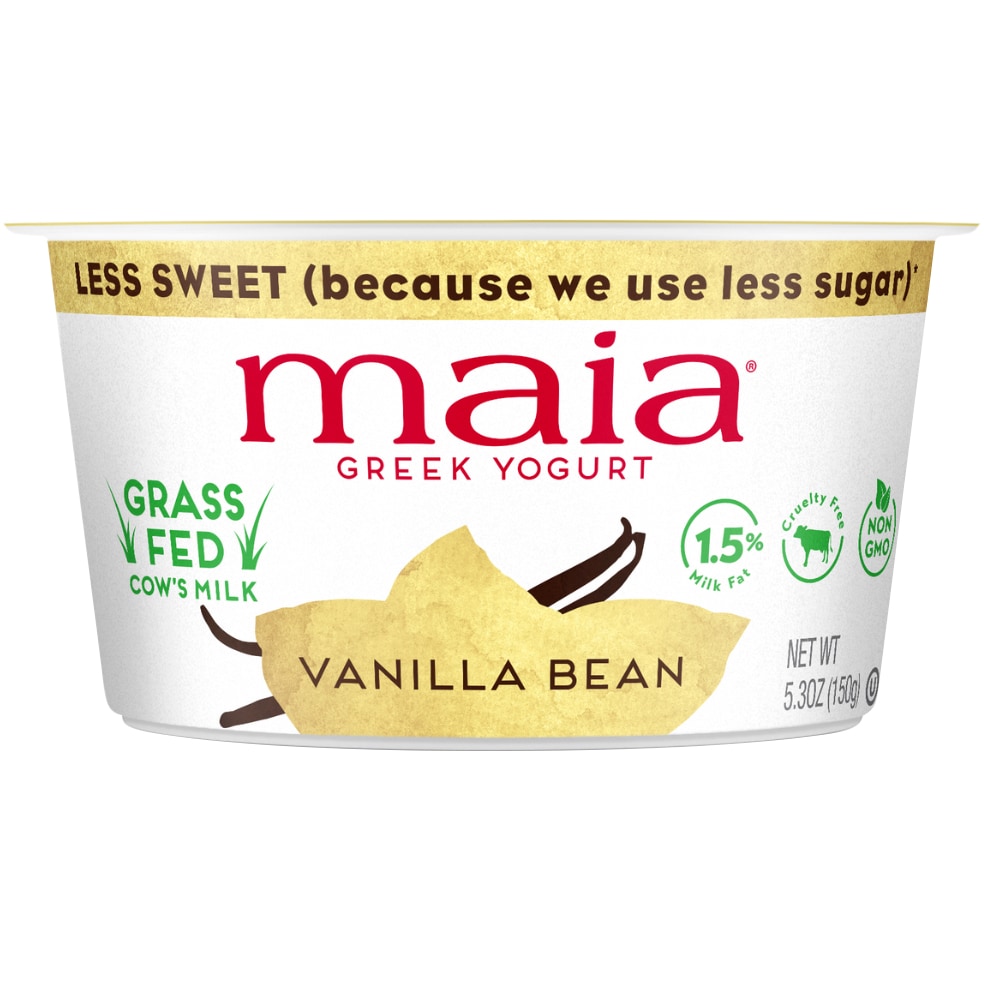 Maia Grass-Fed Greek Yogurt, Vanilla Bean