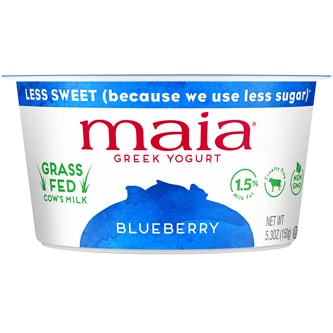 Maia Grass-Fed Greek Yogurt, Blueberry