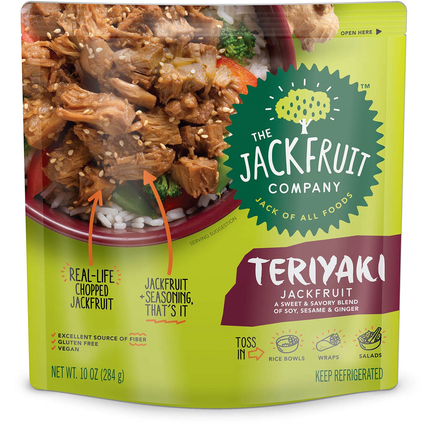 The Jackfruit Company Jackfruit, Teriyaki
