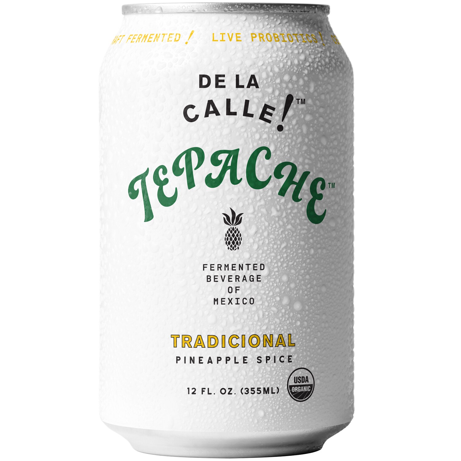 De La Calle Tepache, Tradicional Pineapple Spice, Can