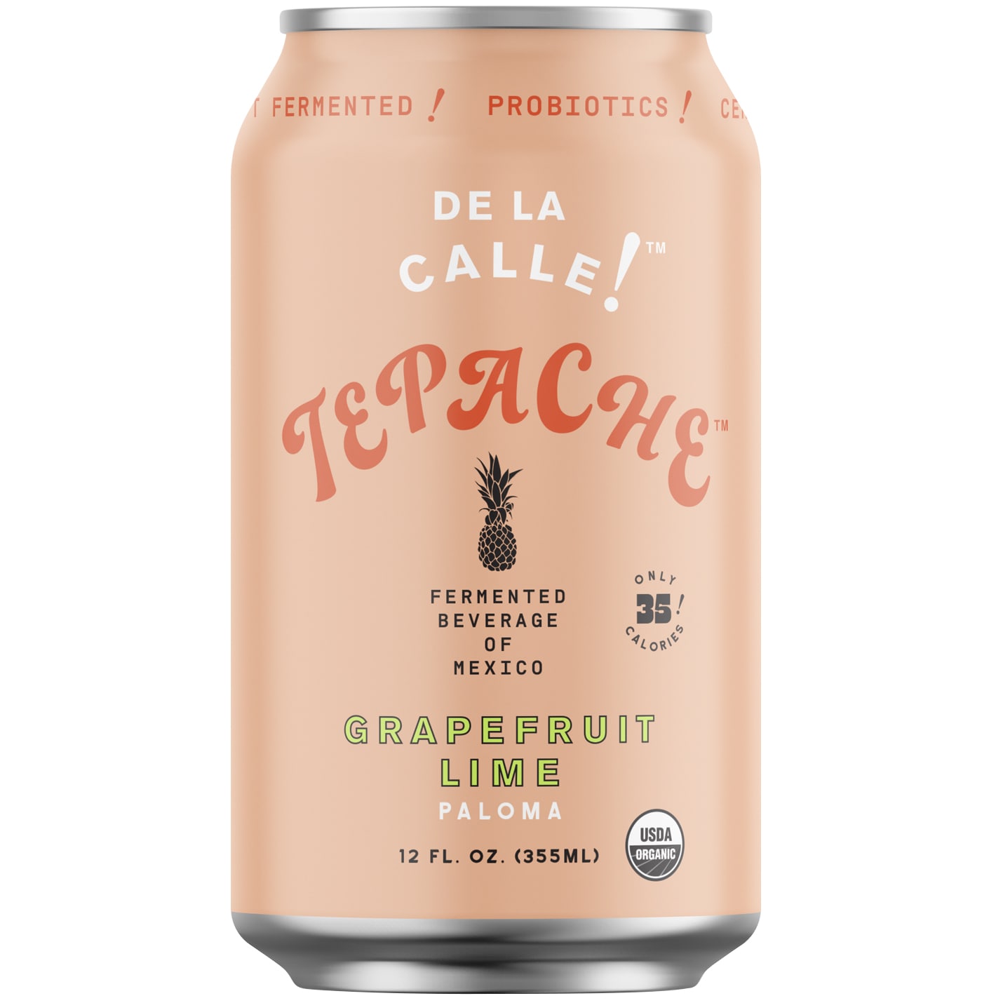 De La Calle Tepache, Grapefruit Lime Paloma, Can