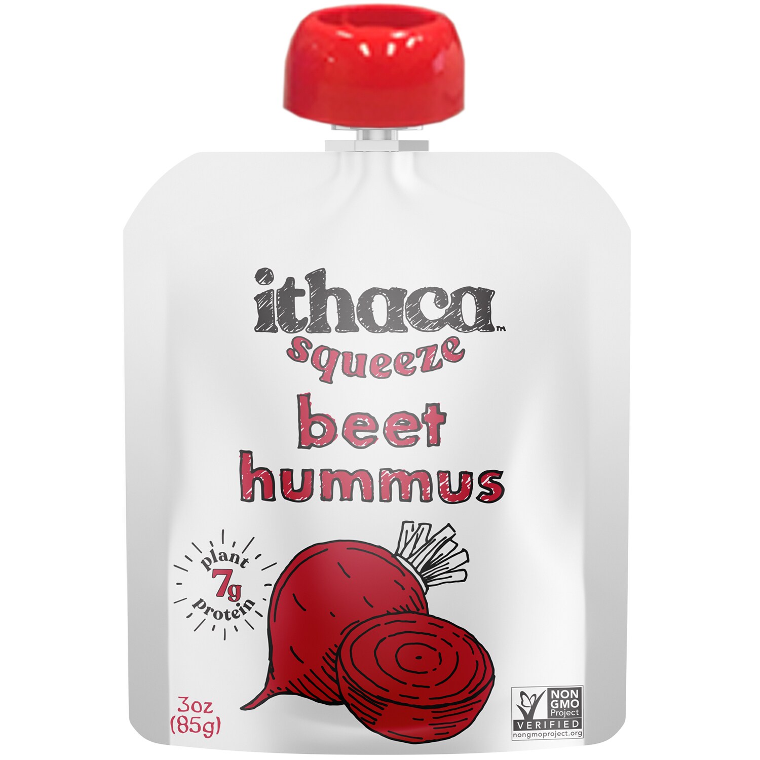 Ithaca Squeeze Hummus, Beet