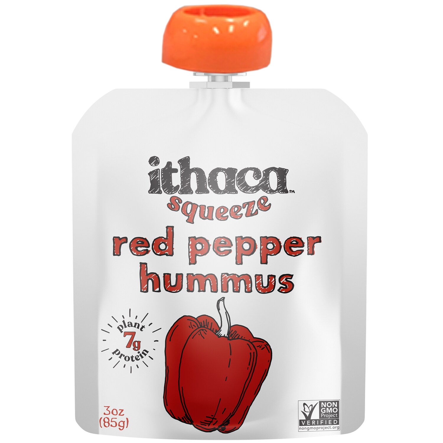 Ithaca Squeeze Hummus, Red Pepper