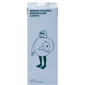 Minor Figures Barista Light Oat Milk, Carton