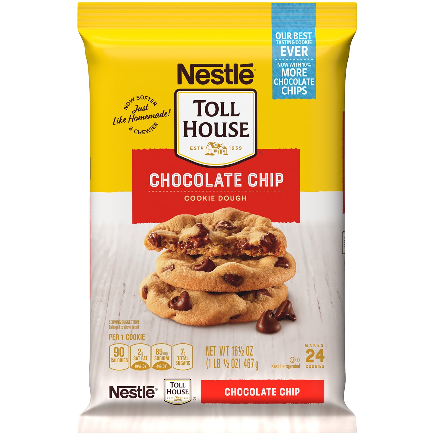 Nestlé Toll House Cookie Dough, Chocolate Chip