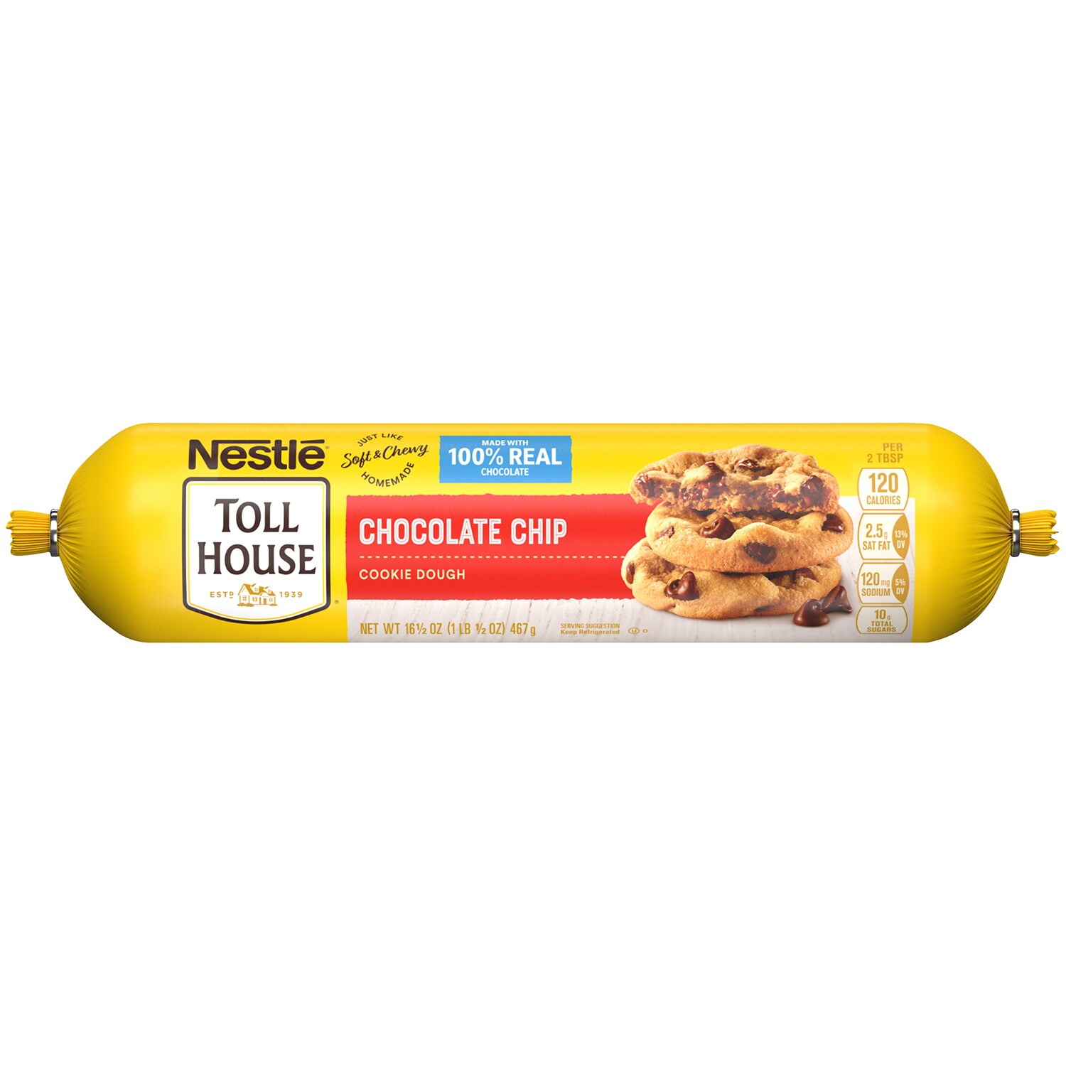 Nestlé Toll House Cookie Dough Roll, Chocolate Chip
