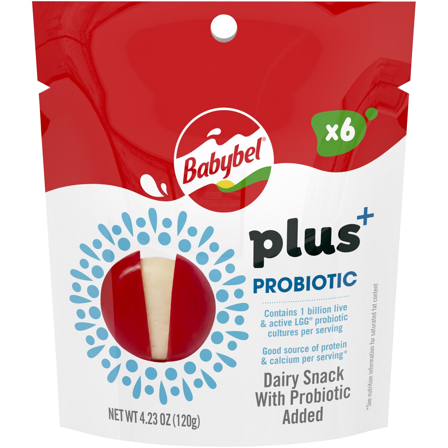 Mini Babybel Plus+ Probiotic Snack Cheese