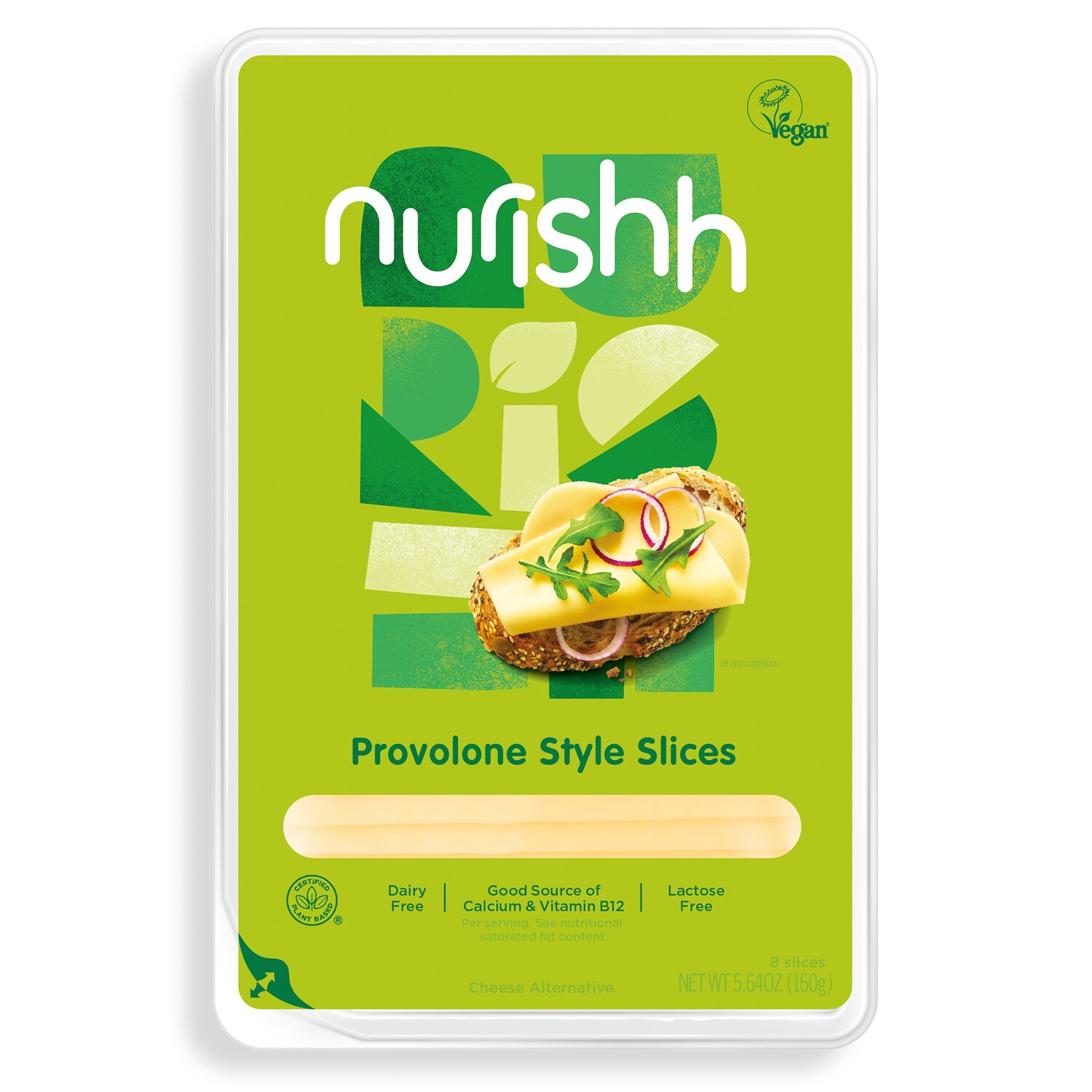 Nurishh Vegan Provolone Style Slices