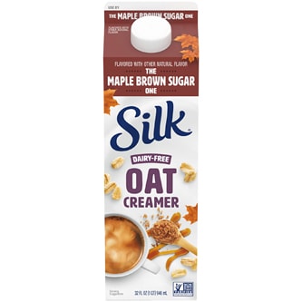 Silk Oat Creamer, Maple Brown Sugar