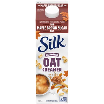 Silk Oat Creamer, Maple Brown Sugar