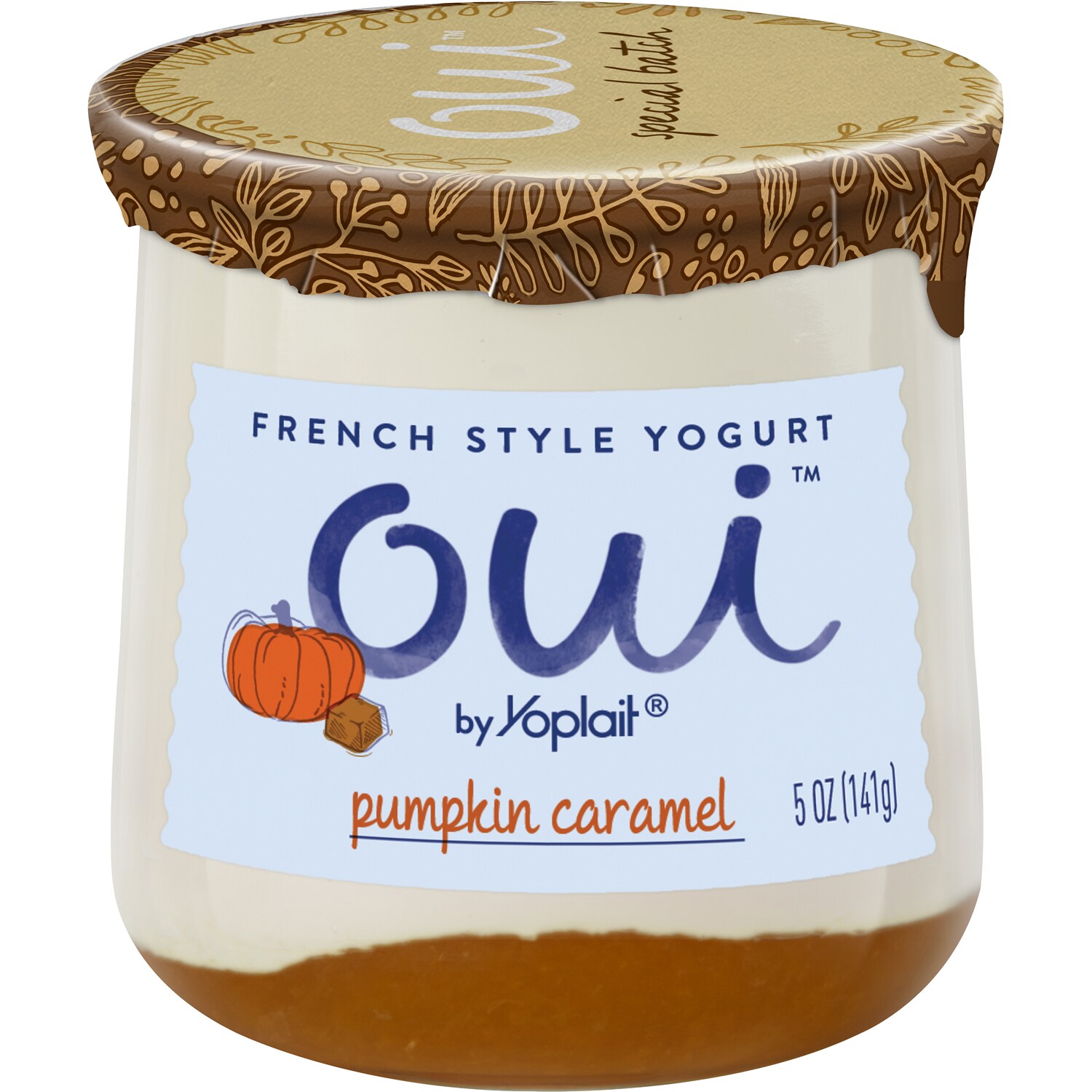 Oui by Yoplait French Style Yogurt, Pumpkin Caramel