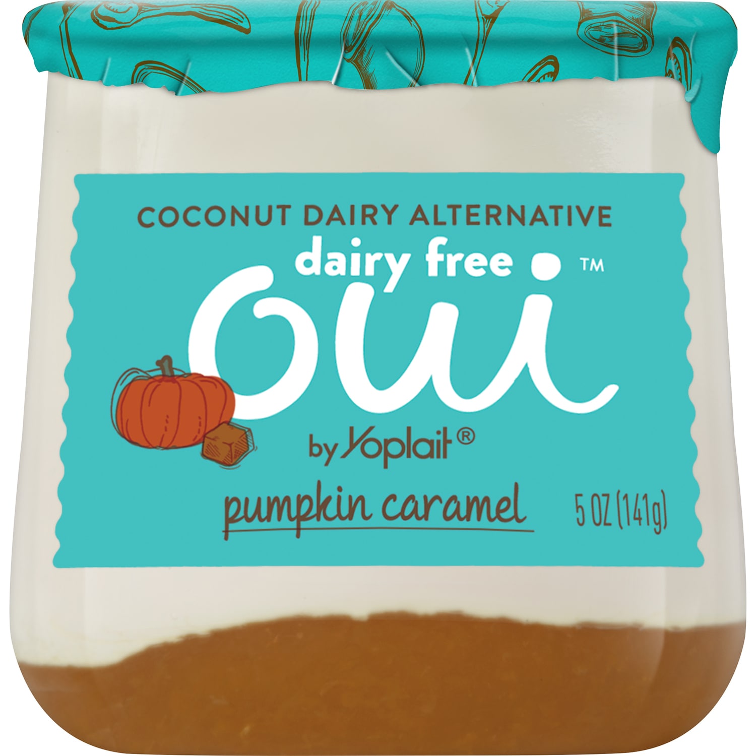 Oui by Yoplait Dairy Free Coconut Yogurt Alternative, Pumpkin Caramel