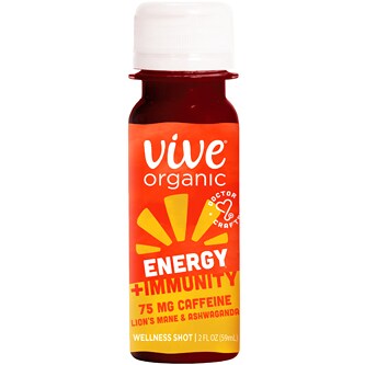 Vive Organic Energy + Immunity, Plastic Bottle