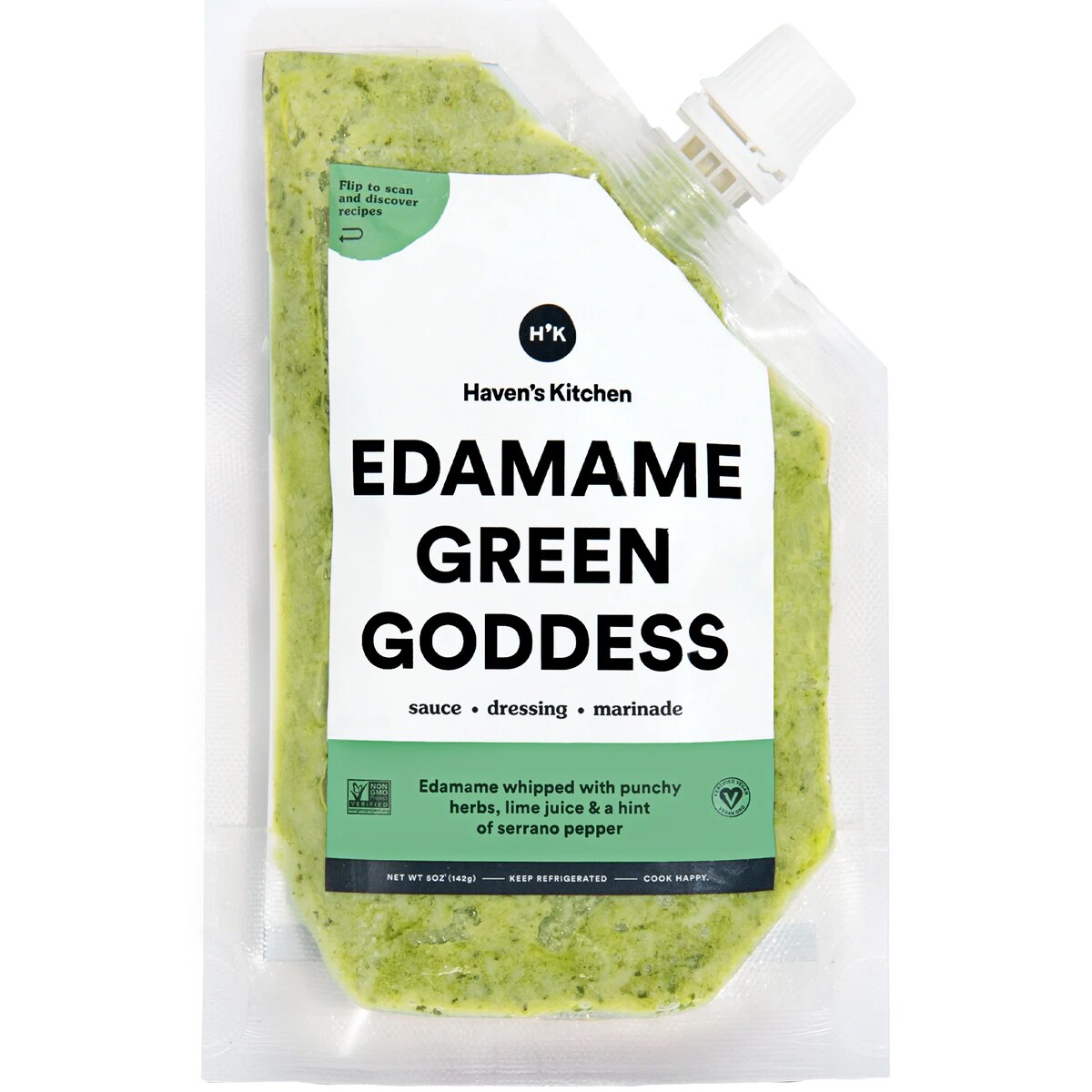 Haven's Kitchen Edamame Green Goddess Sauce FreshDirect
