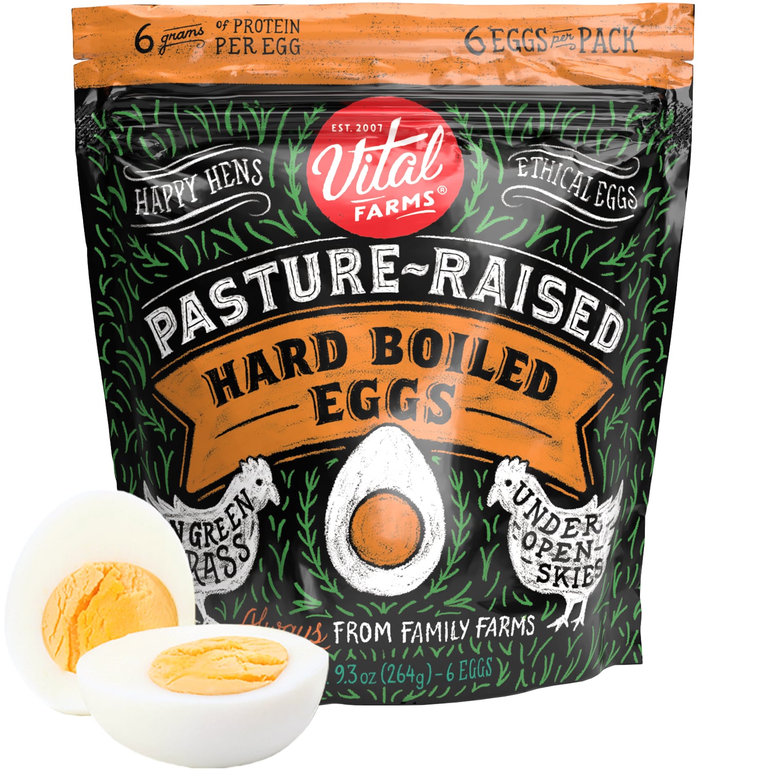 Vital Farms Pasture-Raised Hard Boiled Eggs