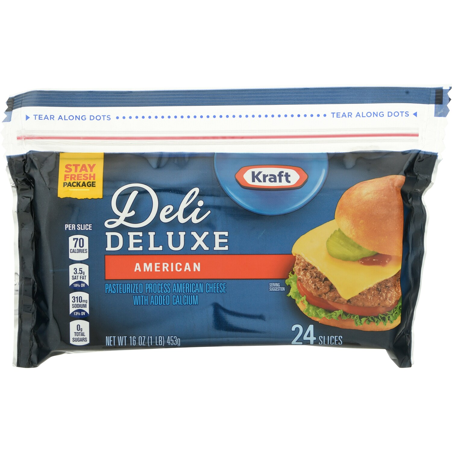 Kraft Deli Deluxe American Cheese Slices