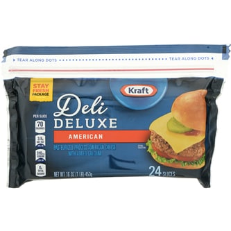 Kraft Deli Deluxe American Cheese Slices