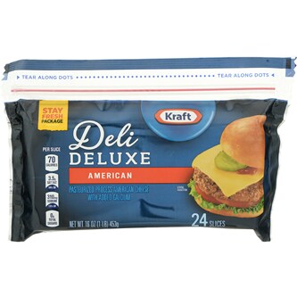 Kraft Deli Deluxe American Cheese Slices