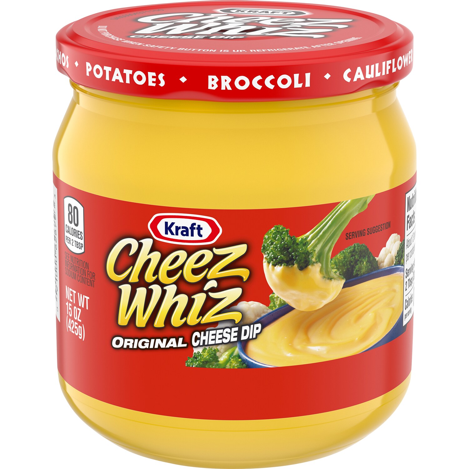 Kraft Cheez Whiz Original Cheese Dip | FreshDirect