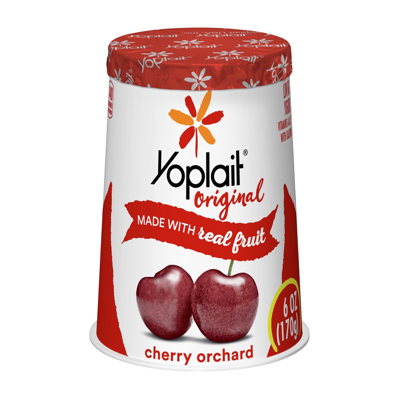 Yoplait Original Low Fat Yogurt, Cherry Orchard