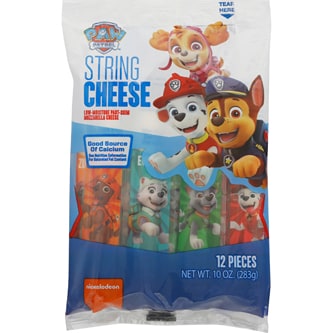 Nickelodeon Paw Patrol Mozzarella String Cheese
