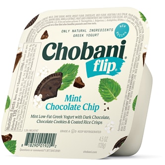 Chobani Flip Low-Fat Greek Yogurt, Mint Chocolate Chip