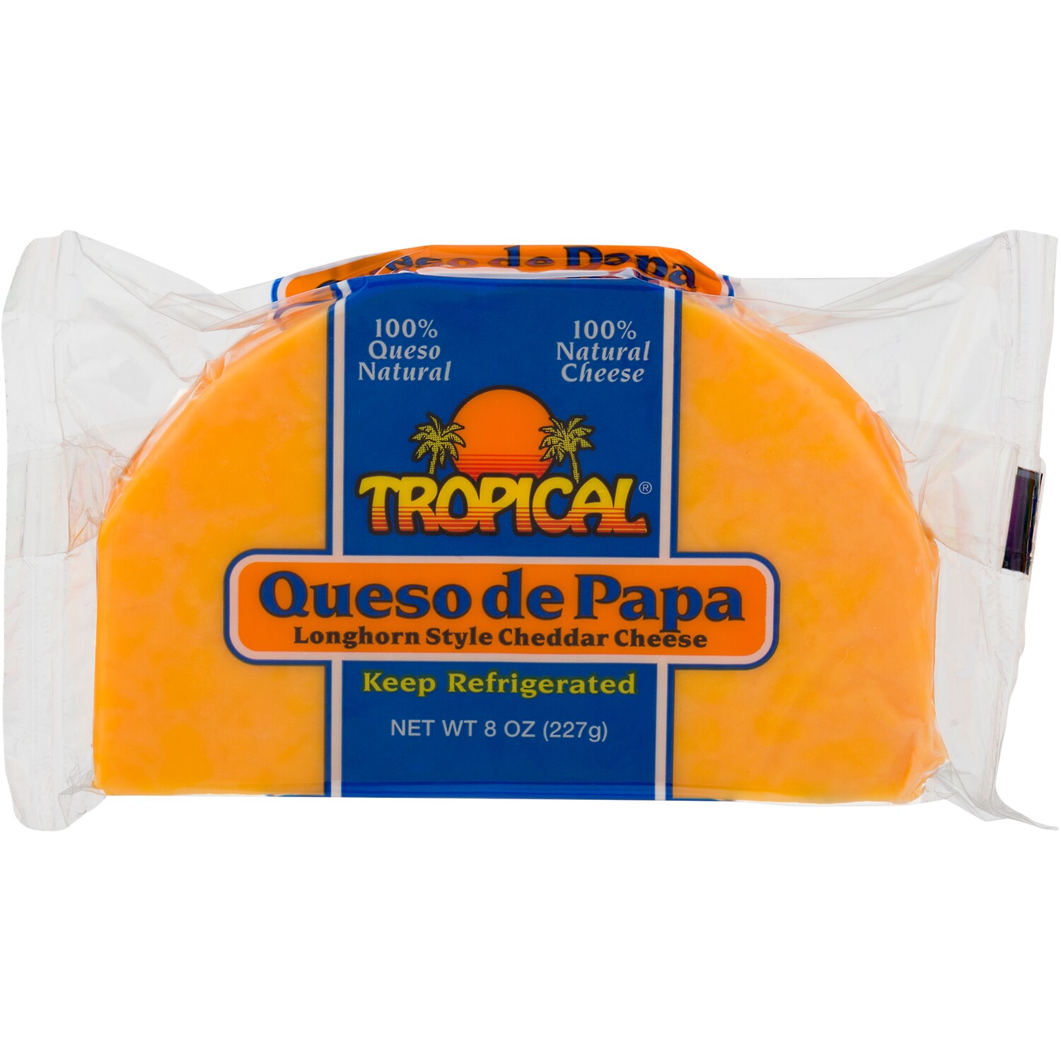 Tropical Longhorn Style Cheddar Cheese