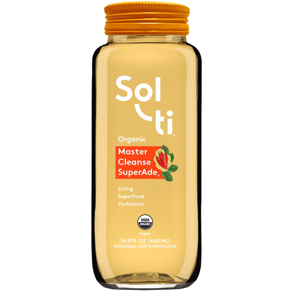 Sol-Ti Organic SuperAde Master Cleanse, Glass Bottle