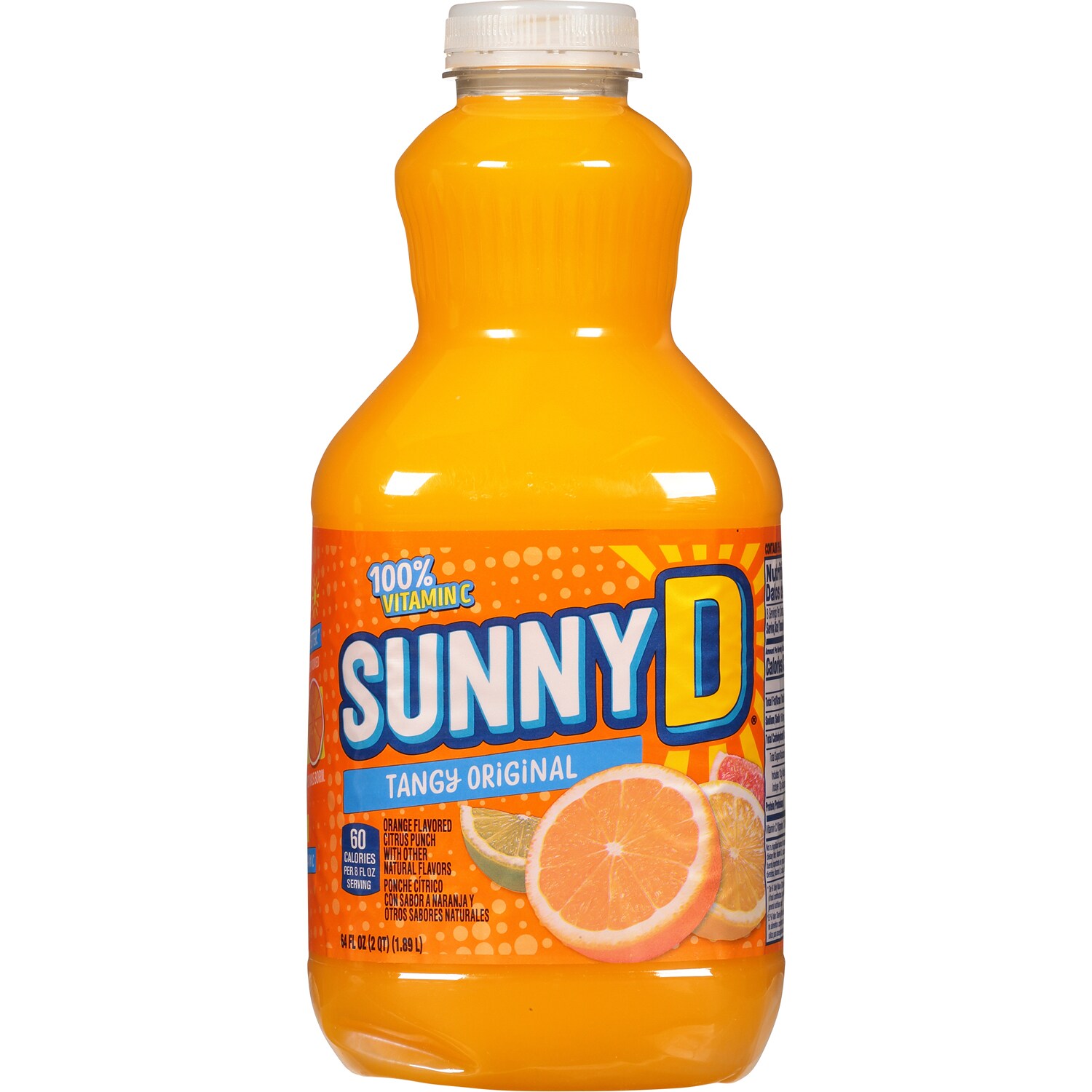 SunnyD Citrus Punch, Tangy Original, Plastic Bottle