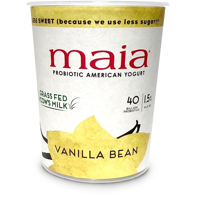 Maia Grass-Fed Greek Yogurt, Vanilla Bean
