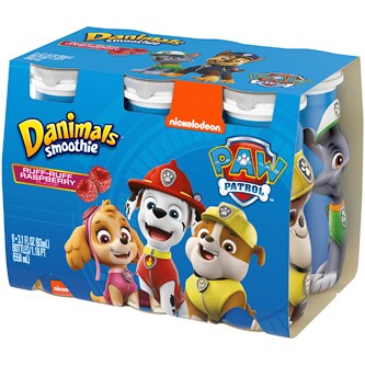 Dannon Danimals Smoothie, Ruff-Ruff Raspberry