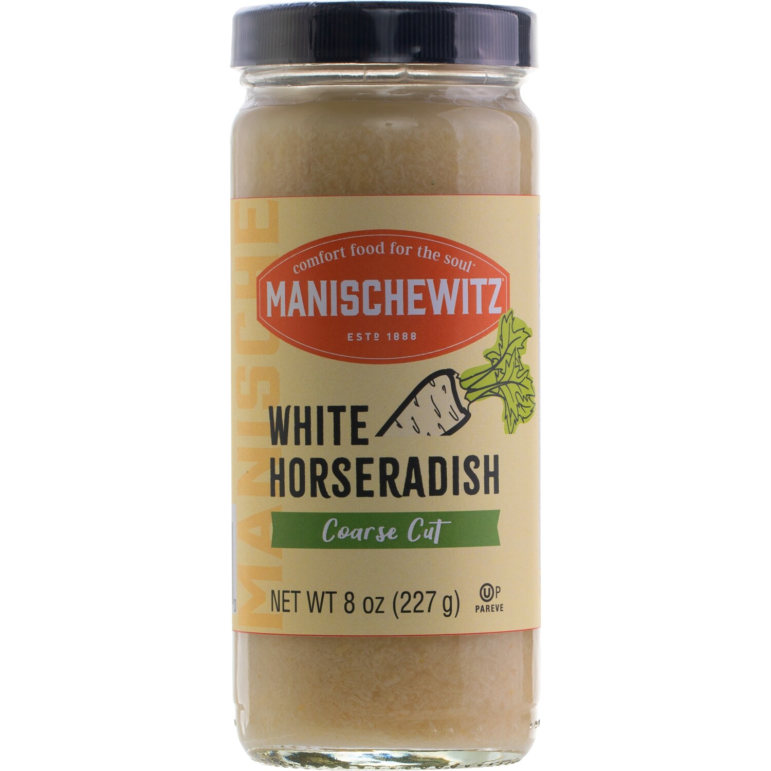 Manischewitz White Horseradish, Coarse Cut