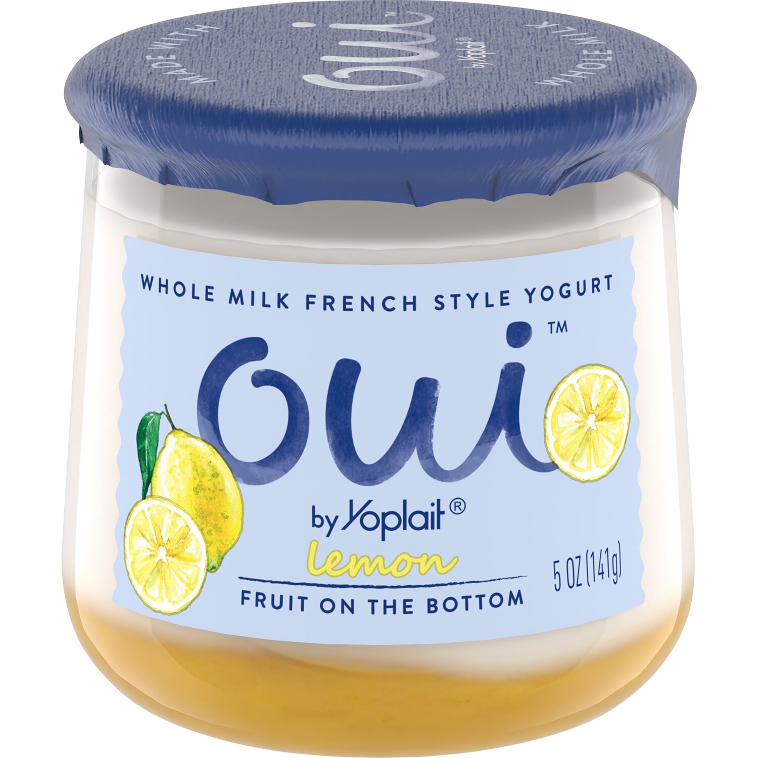 Oui by Yoplait French Style Yogurt, Lemon