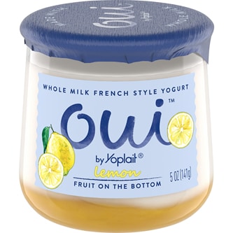 Oui by Yoplait French Style Yogurt, Lemon