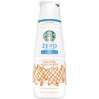 Starbucks Zero Sugar Coffee Creamer, Caramel
