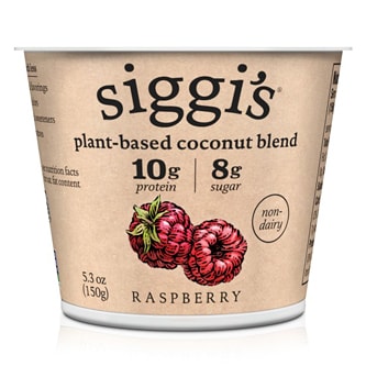 Siggi's Plant-Based Coconut Blend Yogurt, Raspberry