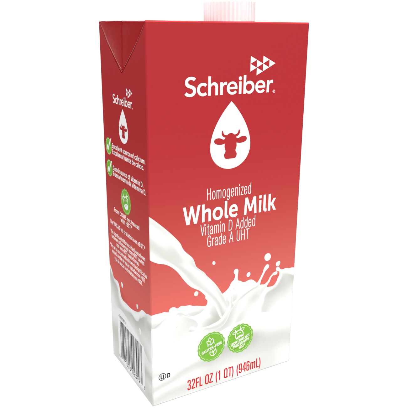 Schreiber Whole Milk, Carton